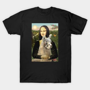 Mona Lisa and Her Llama T-Shirt